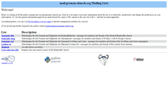 Desktop Screenshot of mail.german-church.org